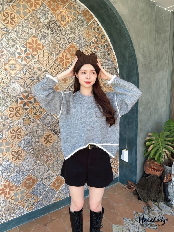 WJB23 貓貓耳朵針織帽 