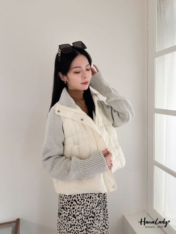 LEB04 特別設計款鴨絨立領外 