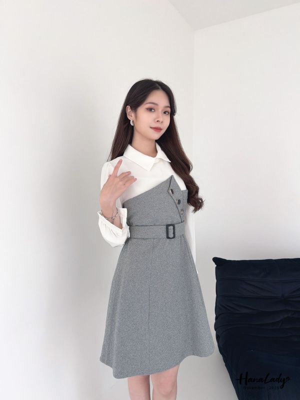 WJA47 韓劇女主的不規則設計短洋 