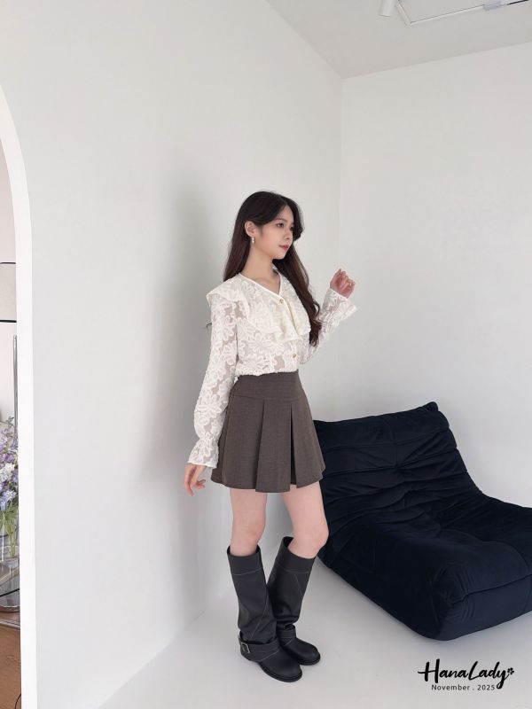 WJA34 極繁主義繡花上衣 