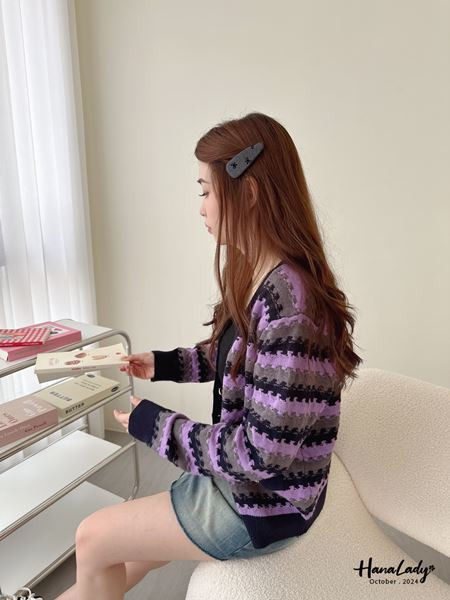 FTB20 絨布蝴蝶結髮夾單個 