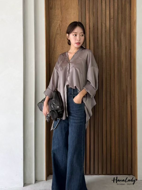 WTA24 浪漫必收款後綁帶雪紡衫 