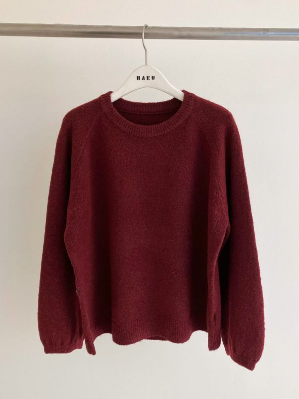 WQA72 百搭素素針織上衣 