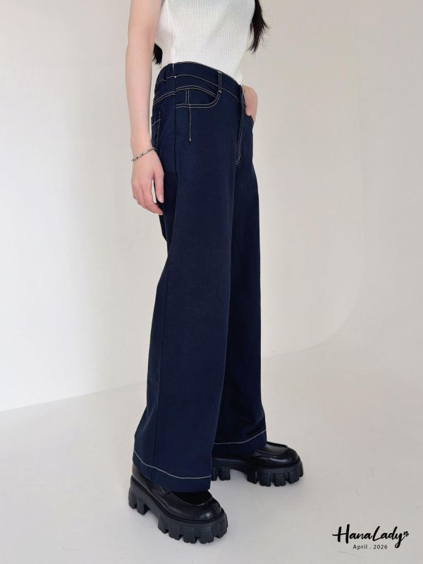 LFA33 挺版混棉休閒長褲 