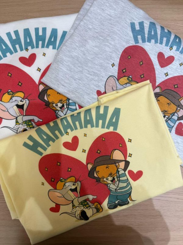 LFA90 可愛傑利鼠HAHA愛心T 