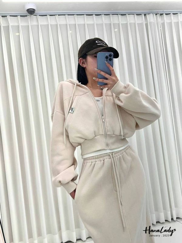 WEA28 冬天就要有暖暖的刷毛套裝 