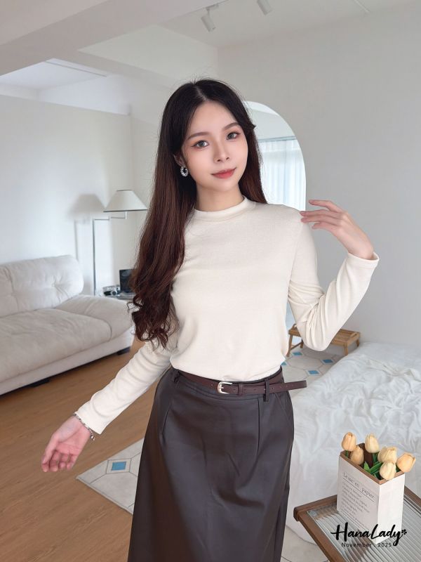 WJA67 經典百搭小立領內搭上衣 