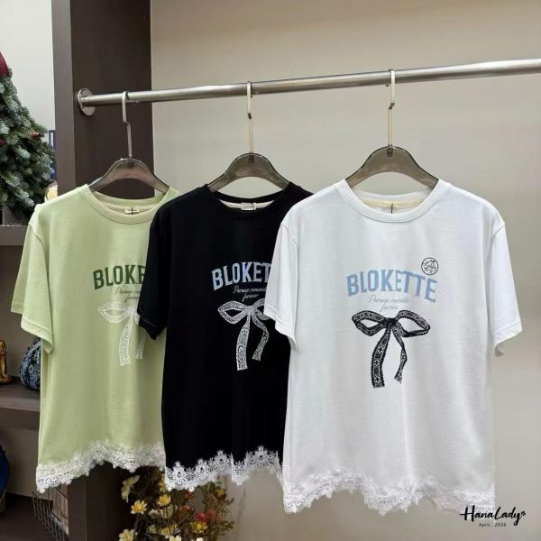 LFA66 下接蕾絲清涼棉T 