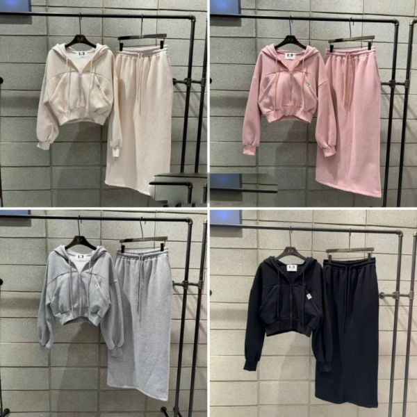 WEA28 冬天就要有暖暖的刷毛套裝 