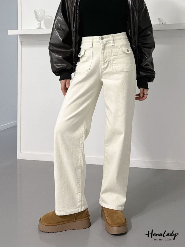 LEB13 超親膚棉內磨毛休閒褲 