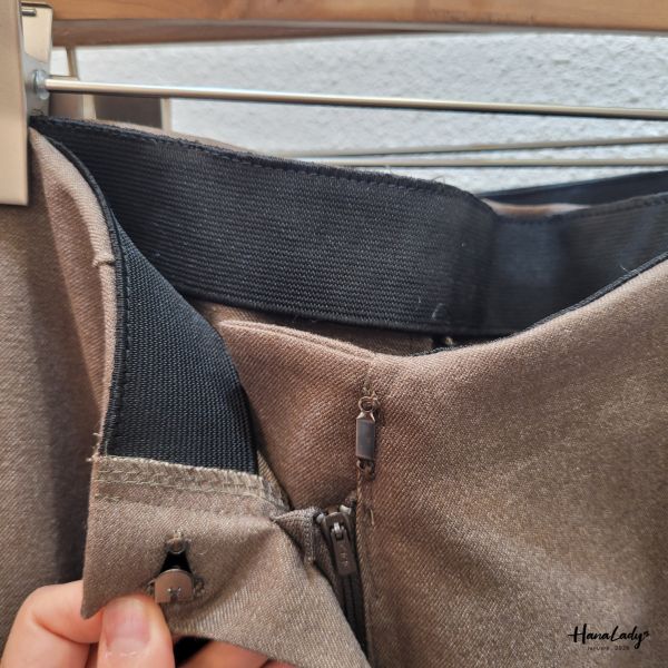 LEA91 輕薄棉絨休閒微喇叭西裝褲 