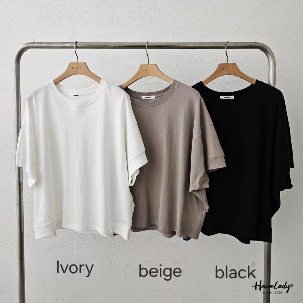 LSA16 簡約純色涼感休閒T 