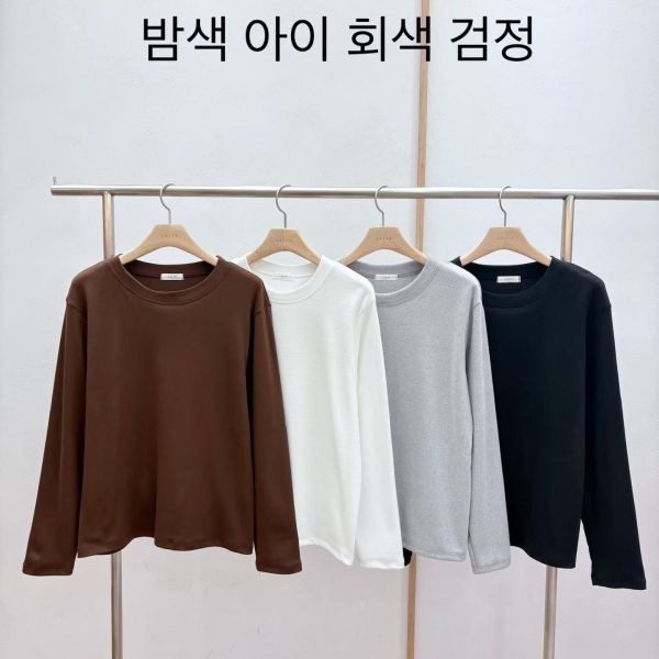 WQB02 暖呼呼絨棉磨毛圓領上衣 