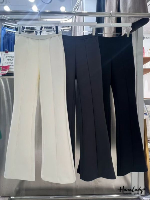 WTA63 必收款順身小喇叭西裝褲 