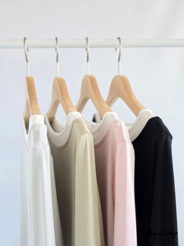 LSA34 柔軟親膚配色上衣 