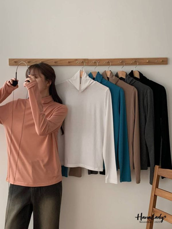 WJA43 秋冬必備親膚高領毛衣 