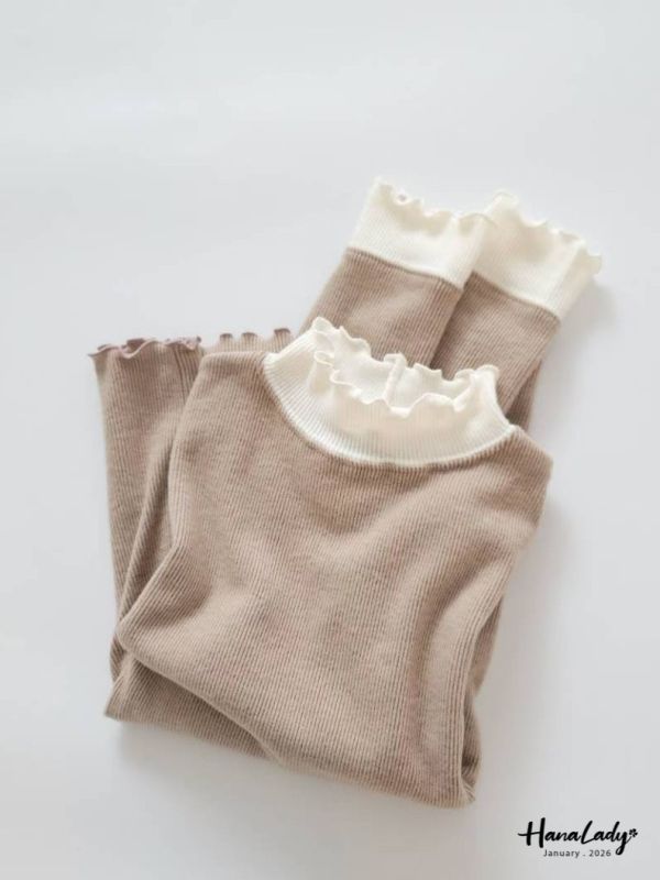 LEA71 親膚又暖呼毛料針織上衣 