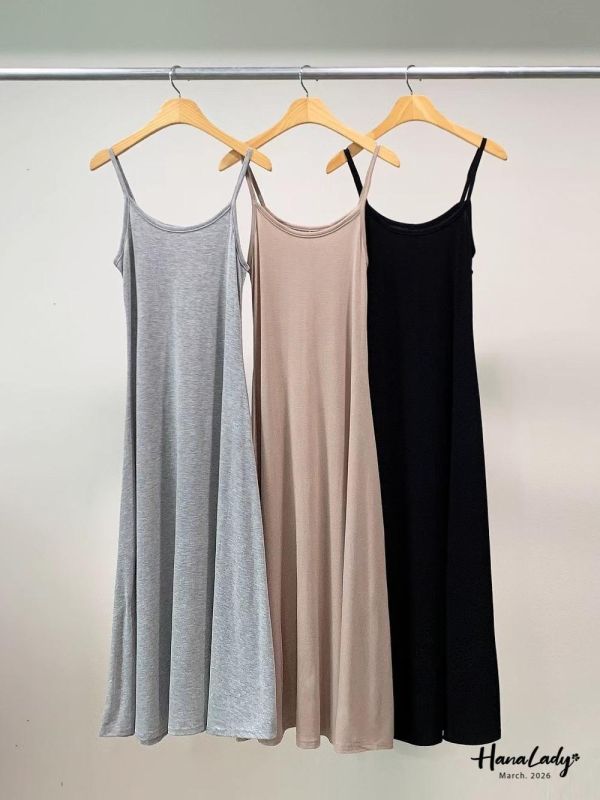 LSA21 簡約立體感長裙套裝 