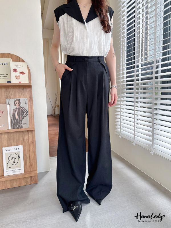 WKA13 氣勢滿分西裝寬褲 