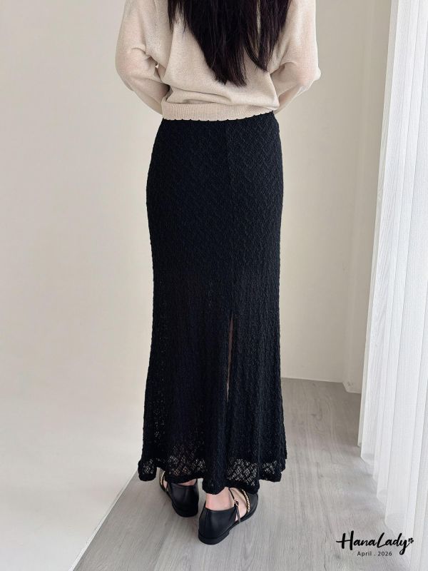 LFA61 浪漫蕾絲魚尾裙 