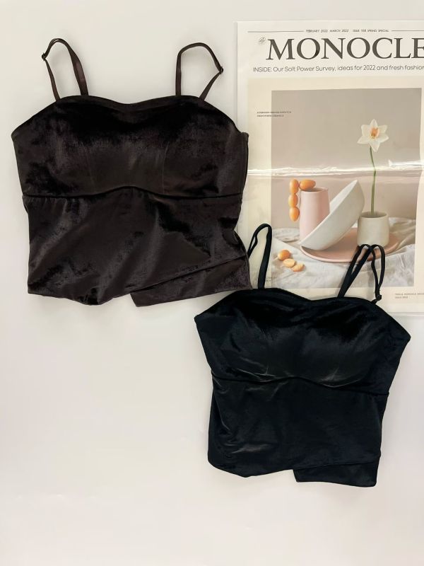 WQB55 絨布薄墊馬甲線內搭 