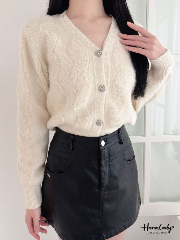 LEA56 華麗又貴氣的閃亮針織衫 