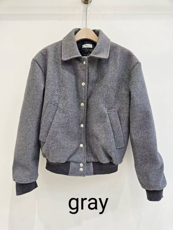 WQA04 微舖棉厚磅毛料外 