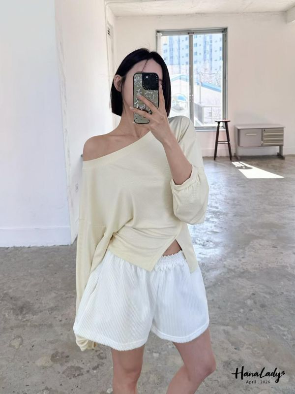 LFA40 超Q必收鬆緊腰短褲 