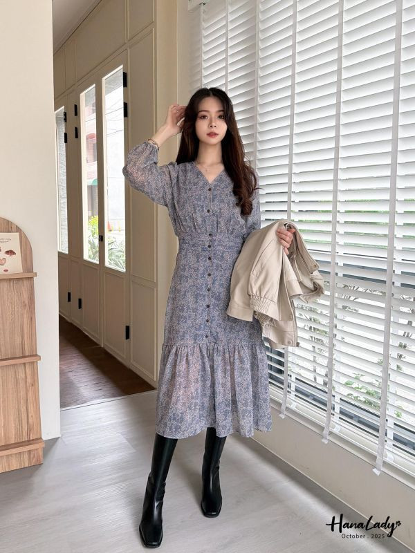 WTA59 浪漫花卉設計款長洋 