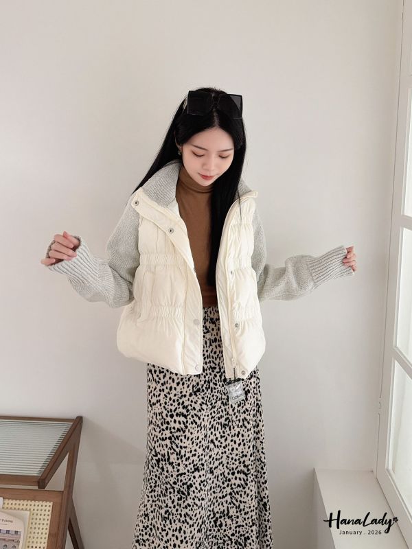 LEA89 一年四季都能穿的豹紋長裙 