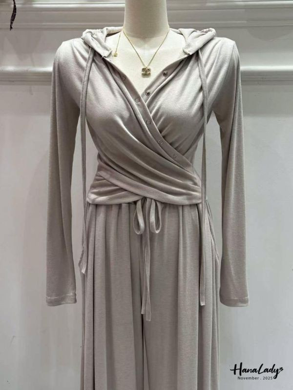 WJA62 超美親膚收腰抓摺套裝 