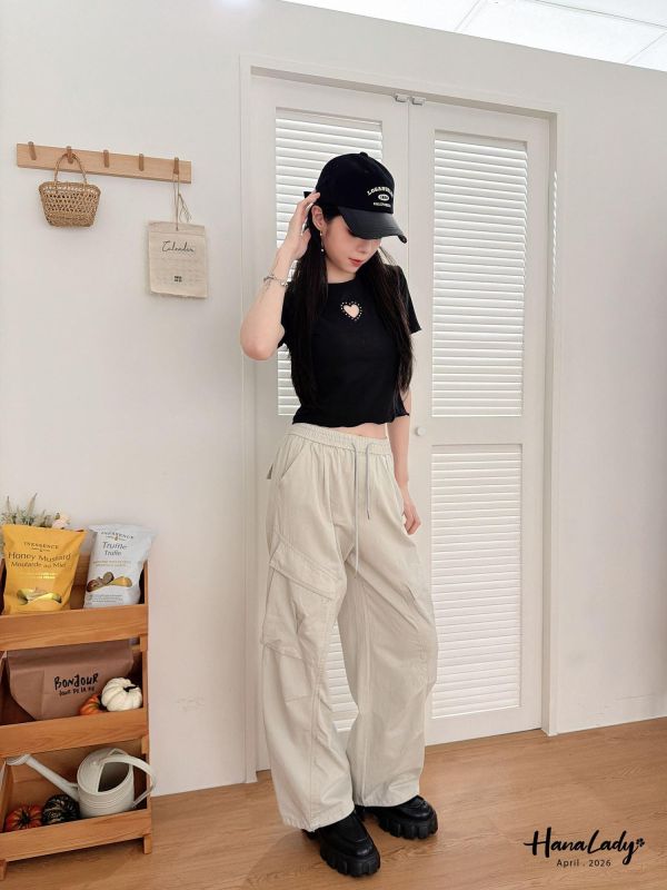 LFA49 春夏休閒工裝長褲 