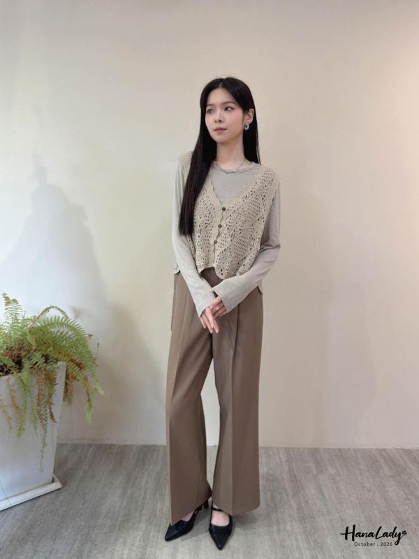 LTA20 浪漫布蕾絲兩件式上衣 