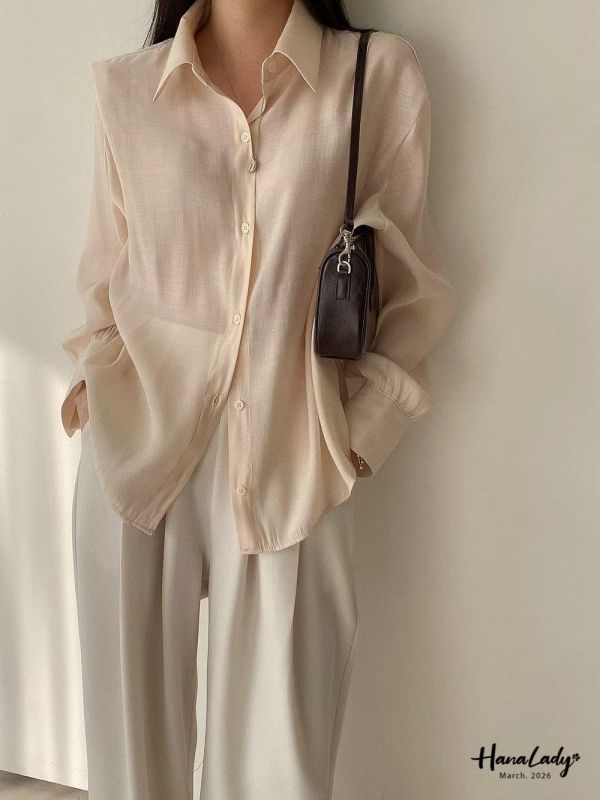 LSA32 兩件式柔美雪紡上衣 