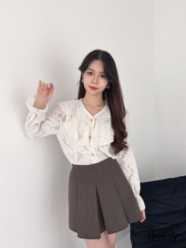 WJA34 極繁主義繡花上衣 