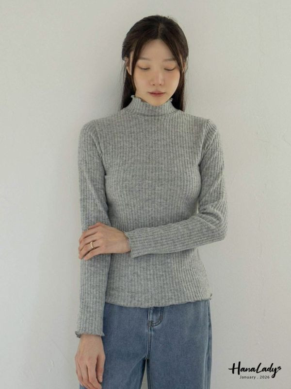 LEA76 立領考克QQ邊棉絨上衣 