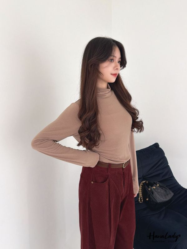 WJA43 秋冬必備親膚高領毛衣 