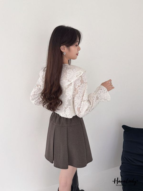 WJA34 極繁主義繡花上衣 