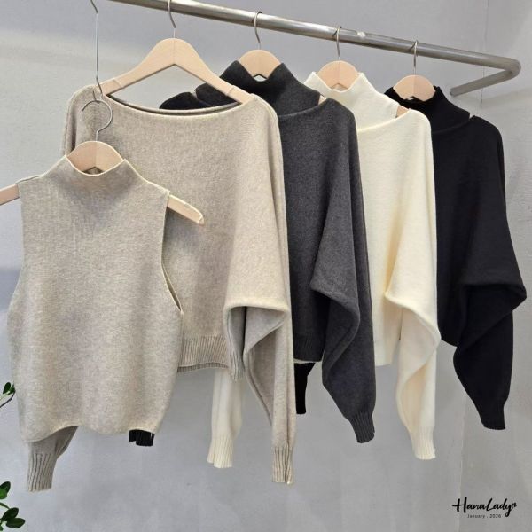 LEA19 兩件式細嫩針織上衣 