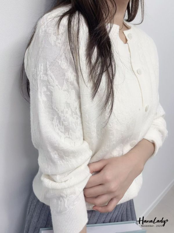 WJB12 低調細閃兩件式針織上衣 