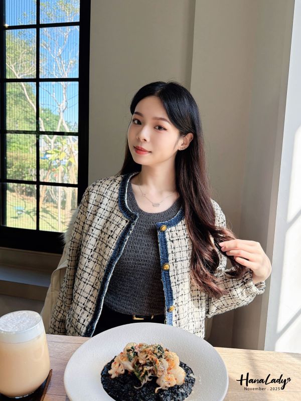 WJB41 十字格紋輕巧毛呢外 