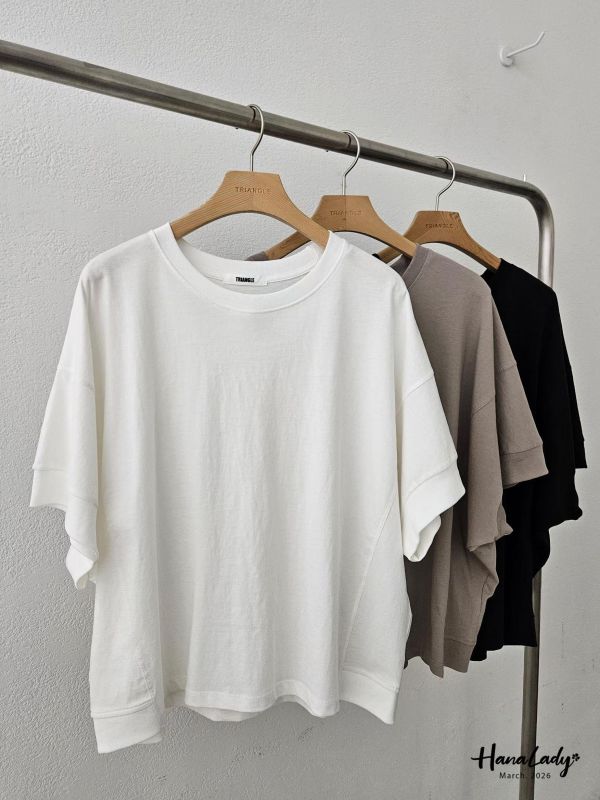 LSA16 簡約純色涼感休閒T 