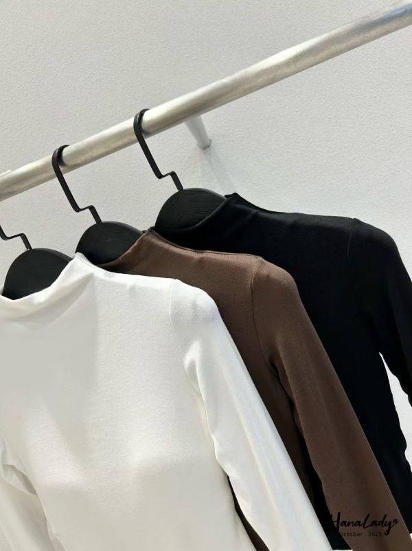 WTA41 厚墊BRA立領棉質上衣 