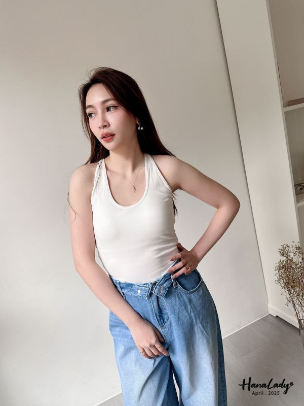 WFA74 美式辣妹大U領掛脖內衣 正韓 韓國服飾 韓國連線