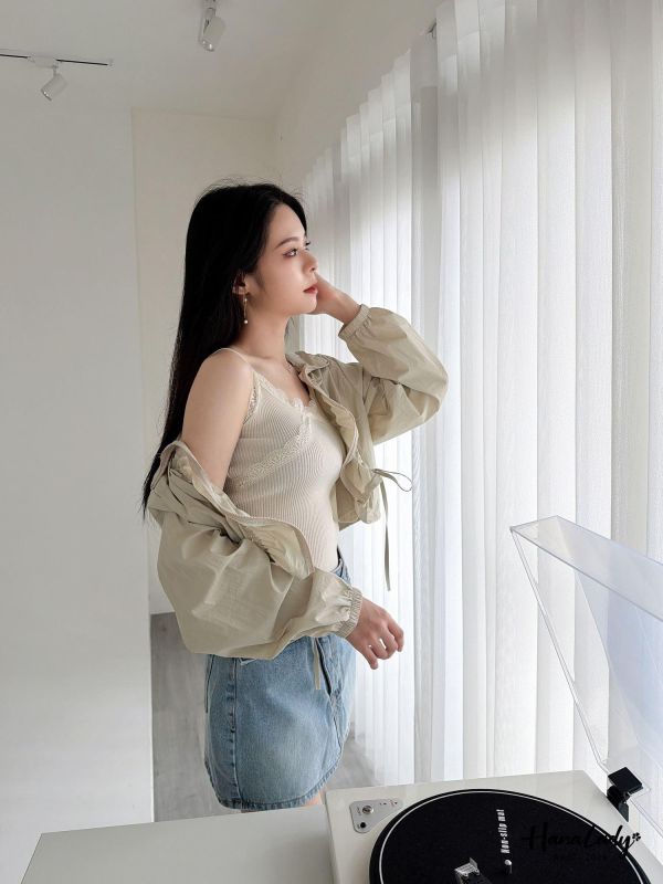 LFA55 超美設計感兩件式上衣 