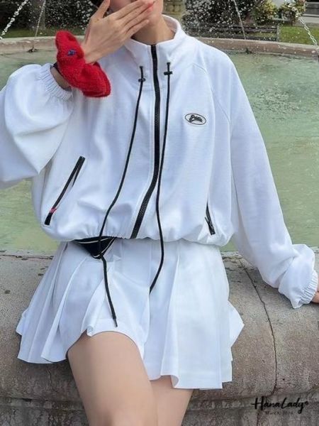 LSA05 字母腰設計百摺褲裙 