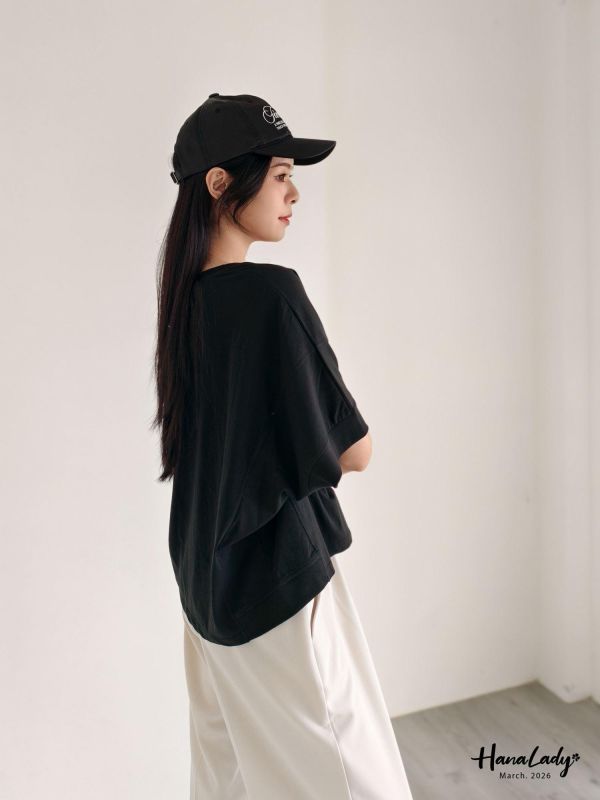 LSA16 簡約純色涼感休閒T 