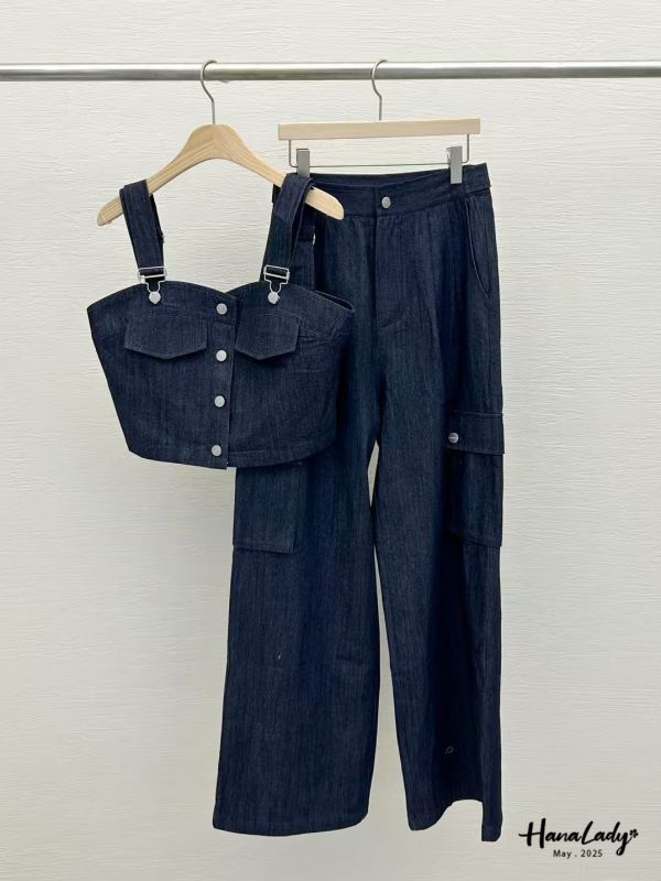 WWA11 率性排扣工裝感套裝 