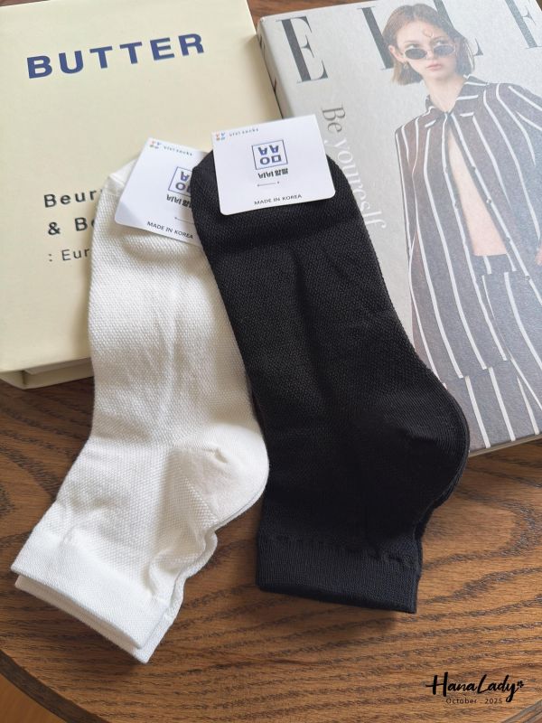 WTB21 素色百搭韓國襪 