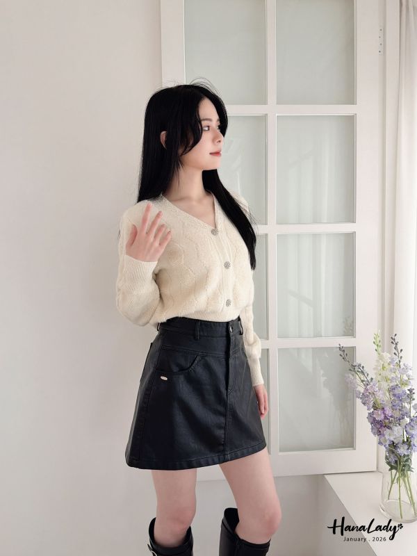 LEA56 華麗又貴氣的閃亮針織衫 